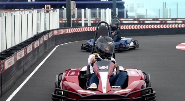 Norwegian Prima Ecco La Pista Da Go Kart Piu Grande Del Mondo Su Una Nave Da Crociera Oa Plus