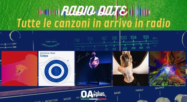 RADIO DATE del 22 ottobre. La Rappresentante di Lista, Cristina Donà, Achille Lauro, Shari, Bastille