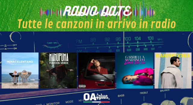 RADIO DATE del 26 novembre. MinaCelentano, Manupuma, Giordana Angi, Gabriella Martinelli, Leonardo Lamacchia