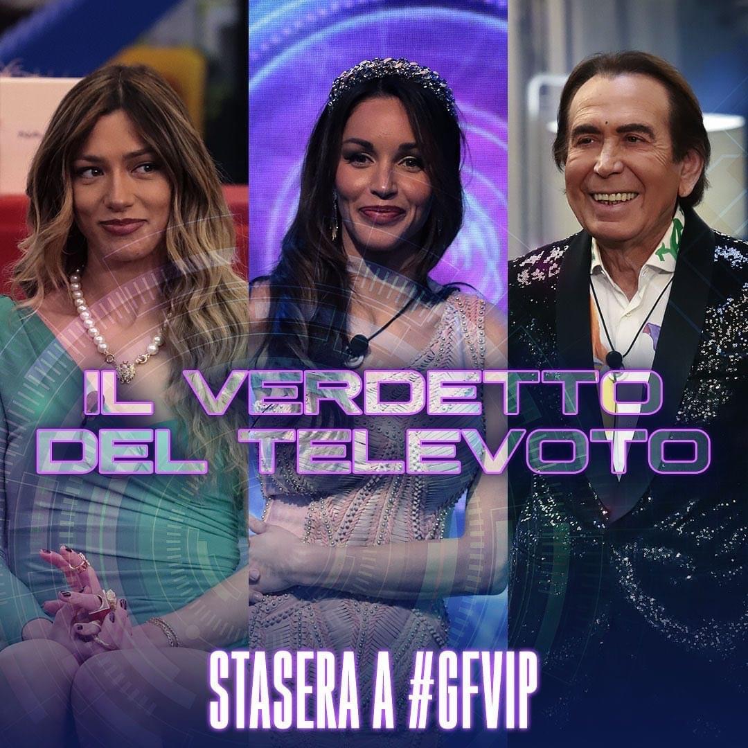 LIVE GFVIP6. Puntata di Lunedì 31 Gennaio. Chi sarà il primo candidato finalista tra Giucas, Soleil e Delia? Gianmaria dirà addio al gioco?