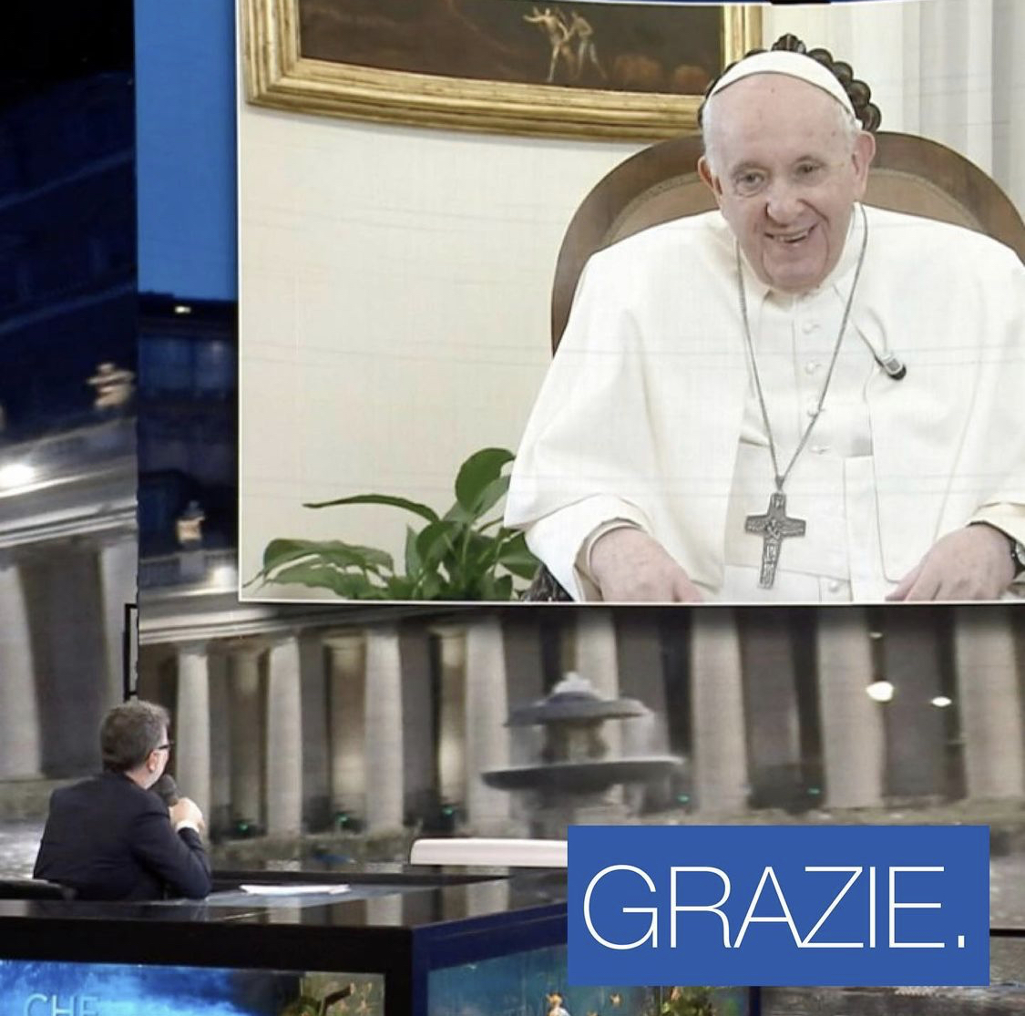 Che tempo che fa, Papa Francesco, che da "grande" voleva fare il macellaio, sbanca l'Auditel. Ascolti record per l'ospitata da Fabio Fazio VIDEO