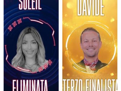 LIVE GFVIP6. Puntata di Lunedì 7 Marzo. Davide terzo finalista. Miriana e Soleil fuori al televoto