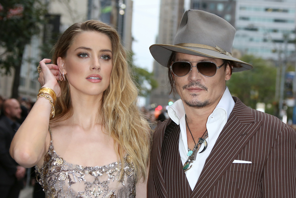 Amber Heard e Johnny Depp