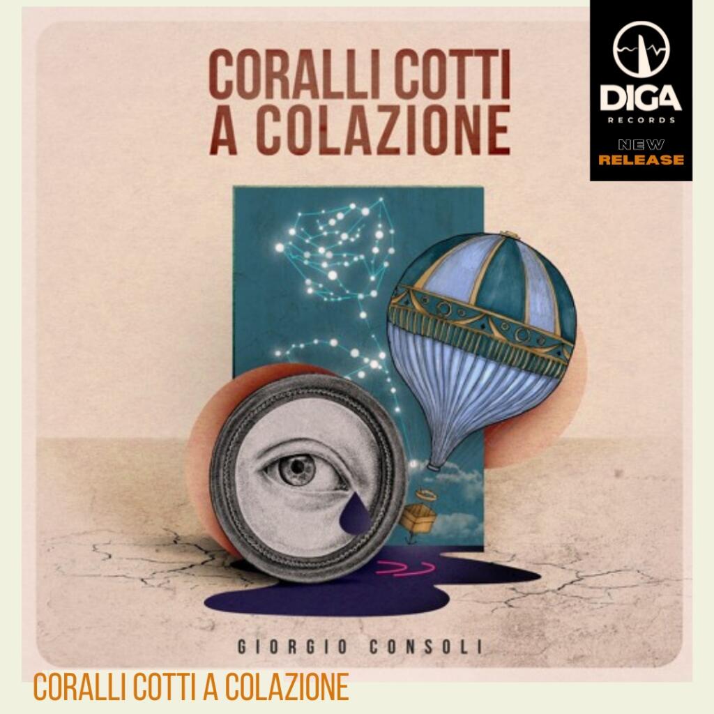 Front cover dell'opera "Coralli cotti a colazione" (2022)