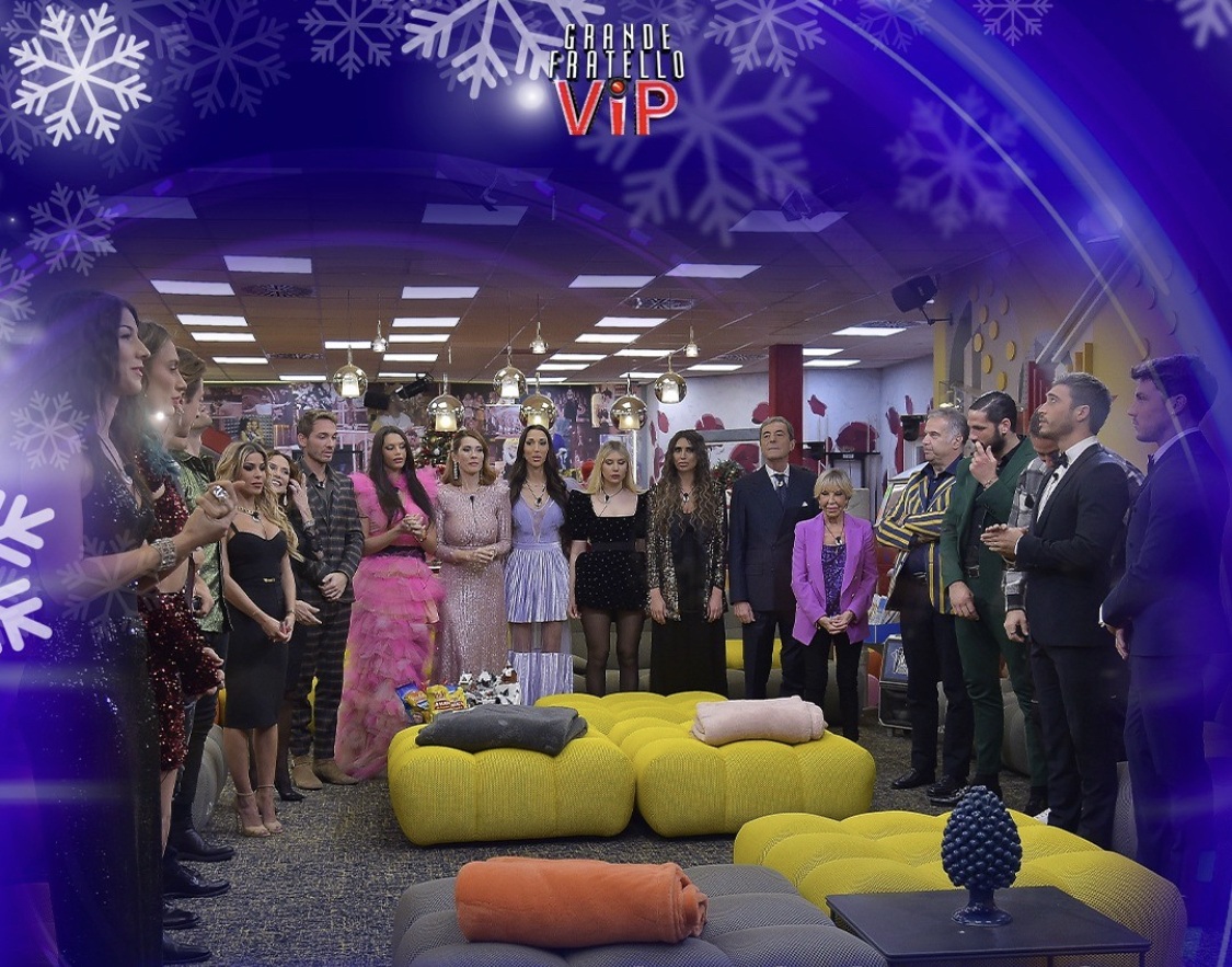 LIVE GFVIP7. Puntata di Lunedì 19 Dicembre. Altri due nuovi concorrenti in arrivo. Al televoto per l'eliminazione finale Antonino Spinalbese, Attilio Romita, Charlie Gnocchi, Giele De Donà, Patrizia Rossetti e Sarah Altobello