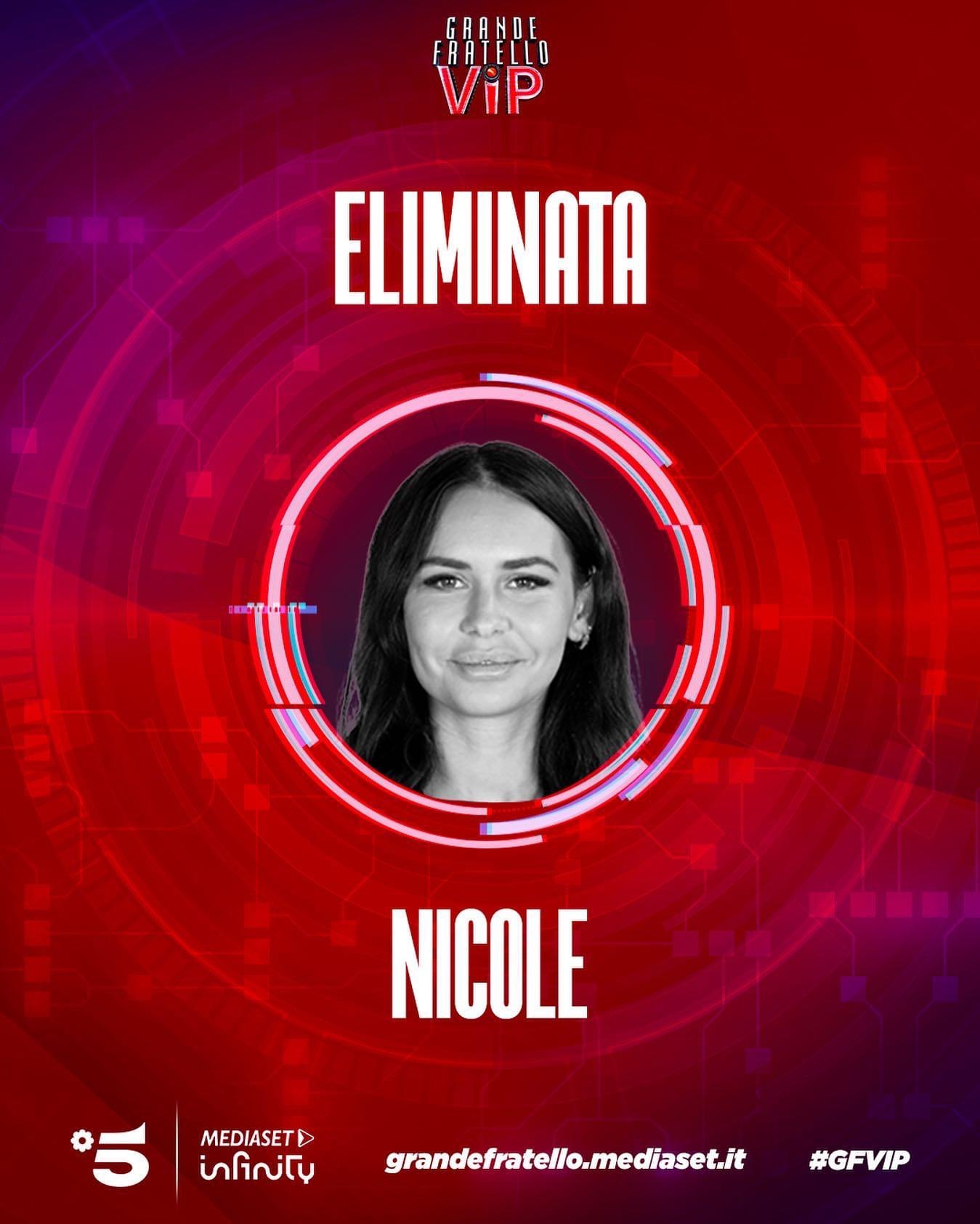 LIVE GFVIP7, puntata di Lunedì 27 Febbraio 2023. Nicole eliminata. I Donnalisi non esistono più, Edoardo ad Antonella: "Hai la scusa per fare la telenovela". In 5 al televoto