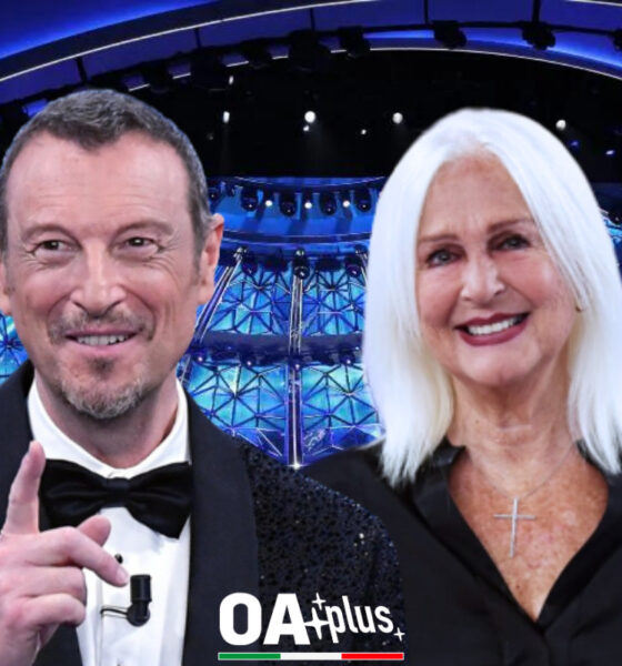 Amadeus e Loretta Goggi