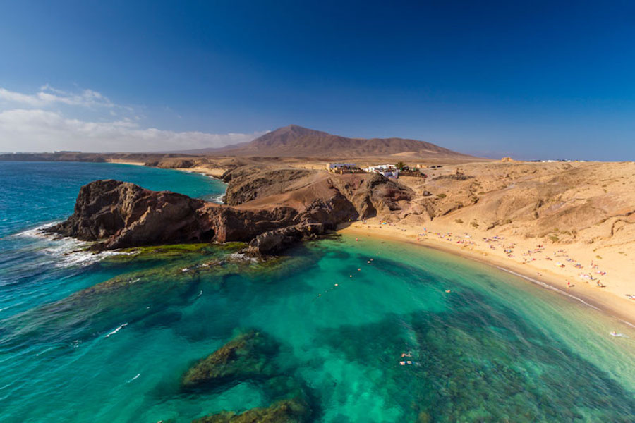 Papagayo Lanzarote Isole Canarie