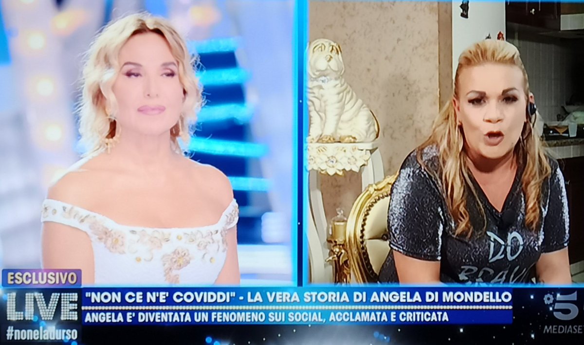 Angela Chianello, alias Angela da Mondello, esulta per Barbara D’Urso fuori da Mediaset: “Come gira la ruota”