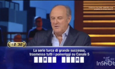 Imbarazzo per Gerry Scotti a Caduta Libera: "Tutti i giorni su Canale5 ci dobbiamo beccare sta roba" (VIDEO)
