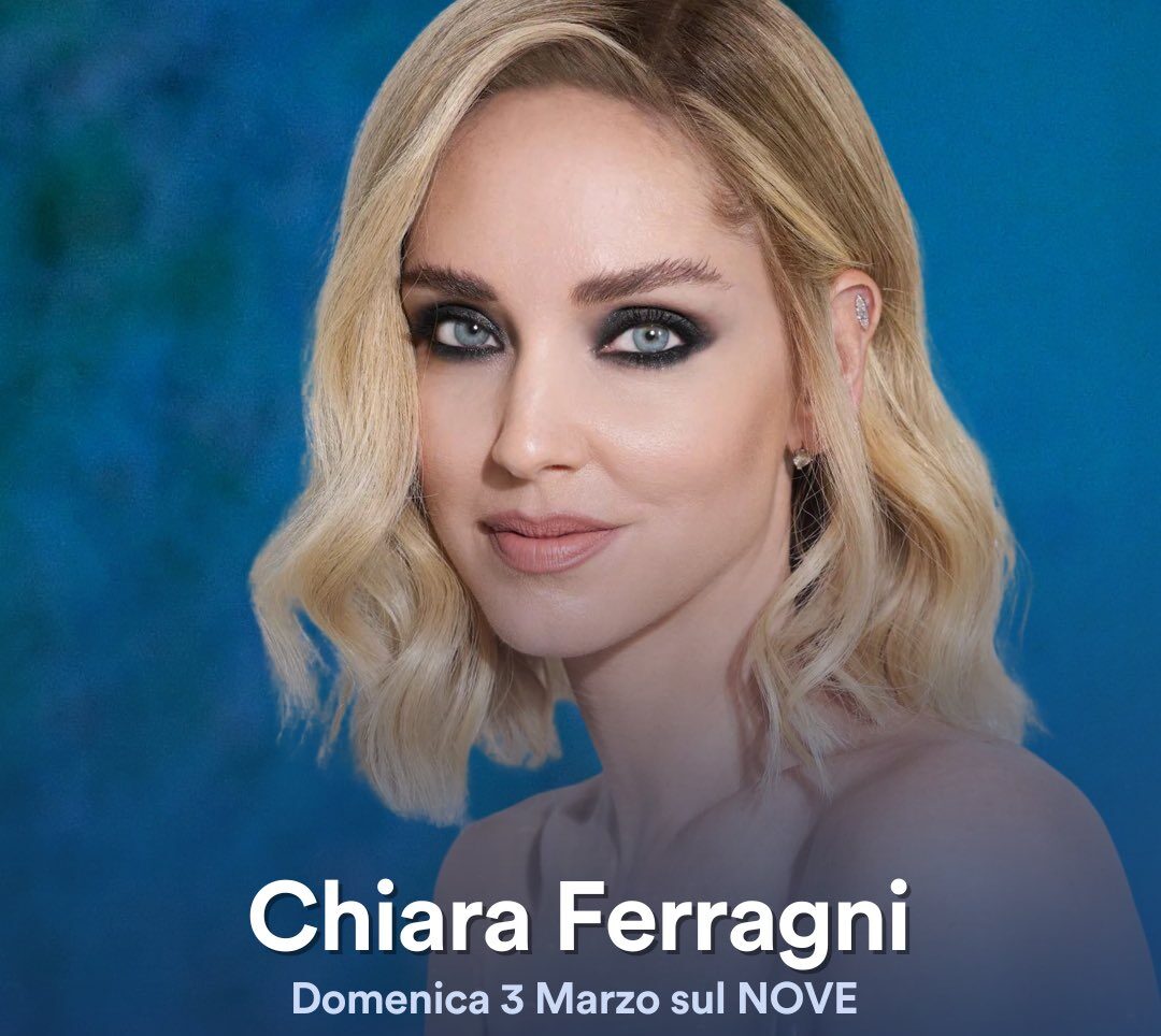 Chiara Ferragni ospite a Che Tempo Che fa