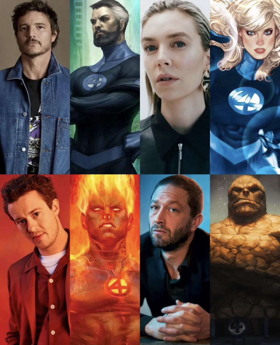 The Fantastic Four: ecco il cast del nuovo film Marvel