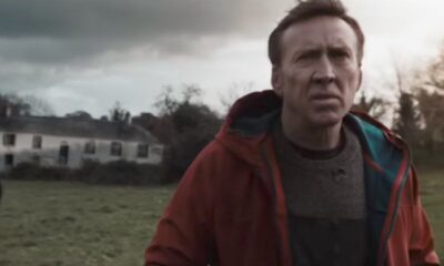 Arcadian, Nicolas Cage protagonista del film di fantascienza Thriller.