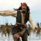 Johnny Depp interpreta Jack Sparrow in Pirati dei Caraibi