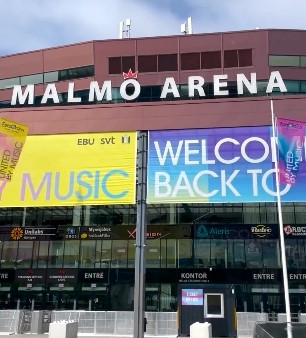 La Malmo Arena per l'Eurovision