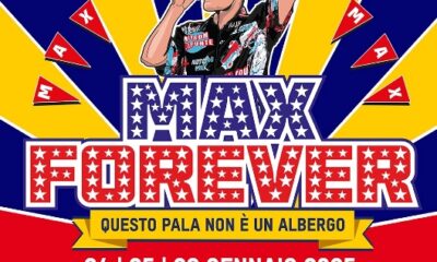 La locandina delle nuove date di Max Pezzali