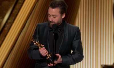 Kieran Culkin vince l'Oscar come miglior attore non protagonista (©Academy)