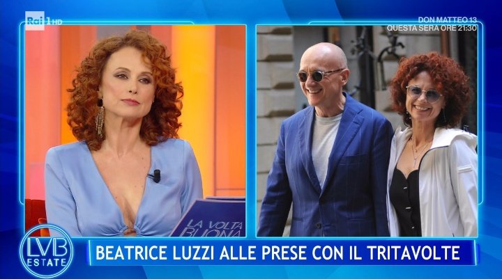 Beatrice Luzzi a La Volta Buona su Cesara Buonamici: "Non mi sopportava, mai dalla mia parte"