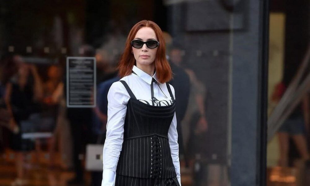 Emily Blunt ne Il Diavolo veste Prada 2 (©Instagram The Fashion Lover.net)