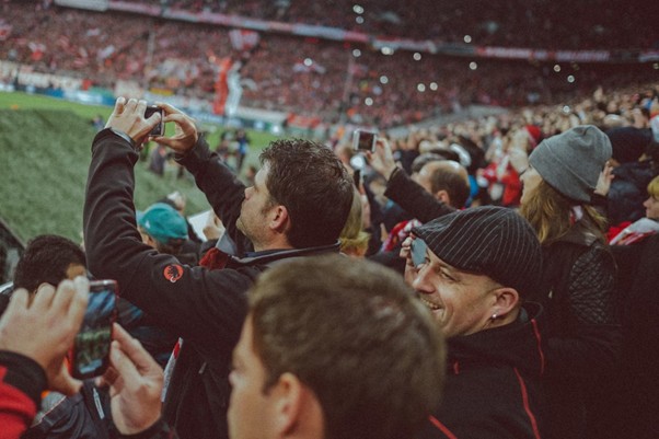 Pubblico allo stadio