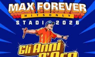 La locandina del Tour di Max Pezzali
