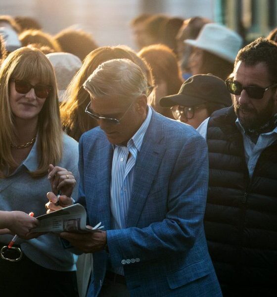 George Clooney e Adam Sandler in Jay Kelly (©Trailer Jay Kelly)