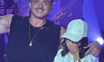 Angelina Mango torna a cantare al concerto di Olly (VIDEO)