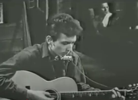 Bob Dylan da giovane