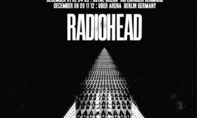 Locandina del tour dei Radiohead