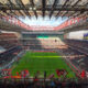 Partita di calcio allo stadio