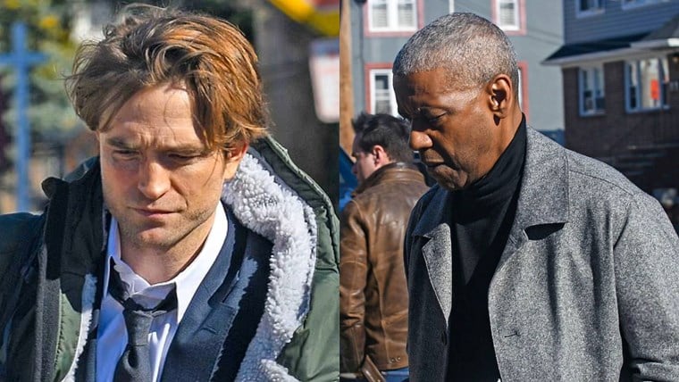 Robert Pattinson e Denzel Washington (©X)