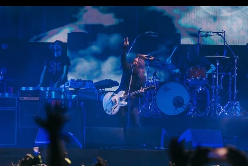 I Foo Fighters in concerto