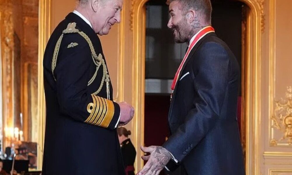David Beckham è diventato "Sir"