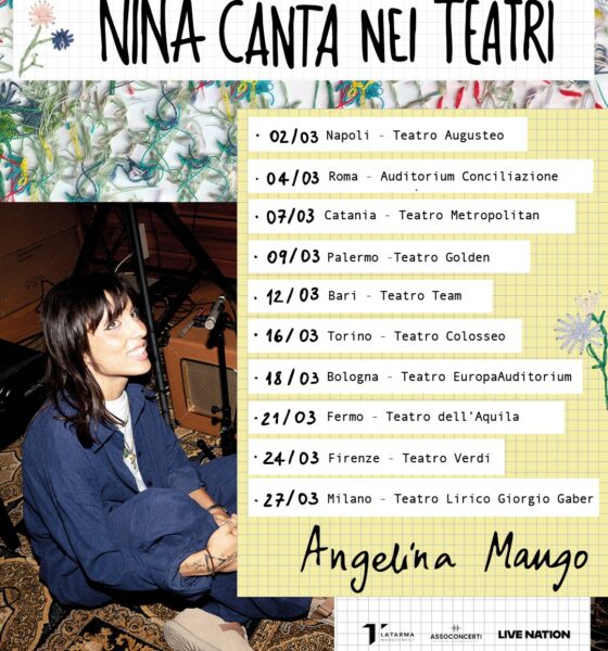 Angelina Mango annuncia "Nina canta nei teatri": il tour intimo nei teatri italiani
