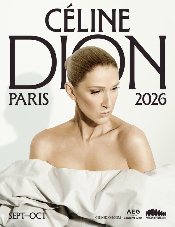 Céline Dion annuncia il ritorno sul palco: dieci concerti a Parigi