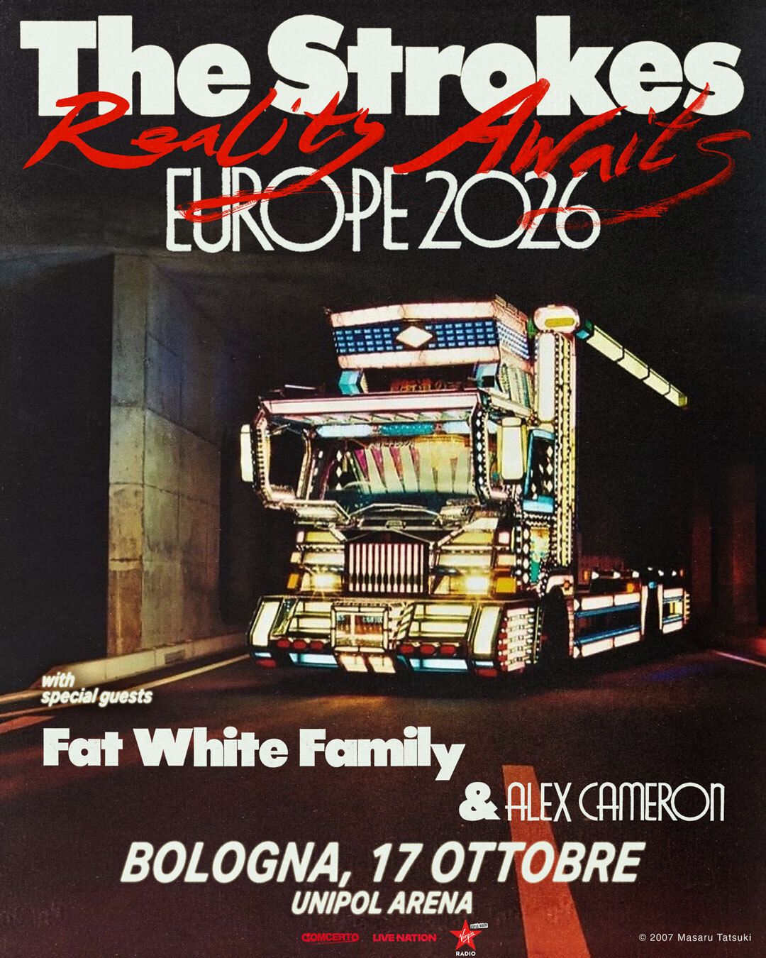 The Strokes arrivano a Bologna il 17 ottobre 2026 all’Unipol Arena