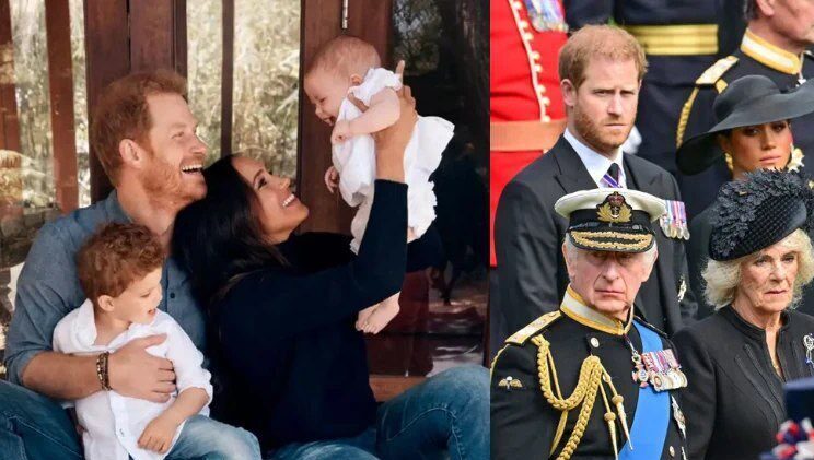 Re Carlo III rivede dopo anni i figli di Harry e Meghan